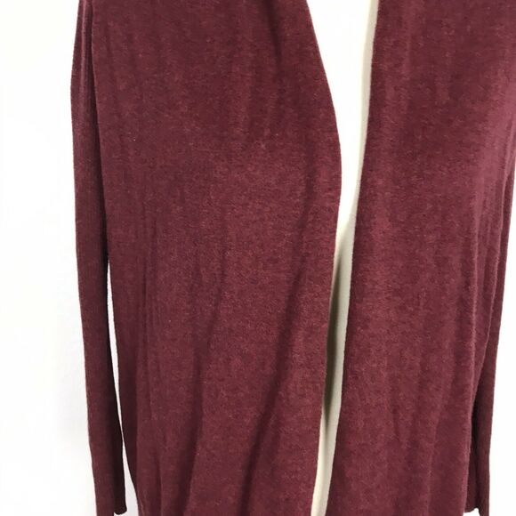 Moda International Cardigan Sweater Cotton Cashmere Knit Open Front - Picture 4 of 12